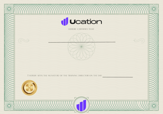 Official doubly-accredited Ucation certification